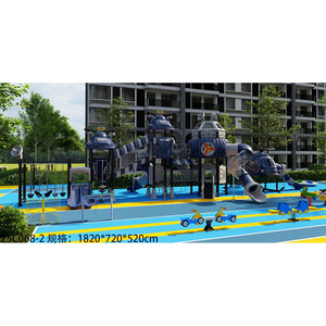 Aire de jeux pour enfants, équipement de terrain de jeux extérieur avec des activités sûres, amusantes et éducatives pour les jeunes enfants - Product Image 5