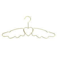 Cintre à vêtements antidérapant sans trace, motif cœur mignon, esthétique et tendance, organisateur de rangement pour armoire, support domestique