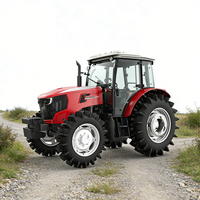 Tracteur XT1204-5D de 4,3 L à moteur haute performance de 118 CV pour les opérations sur les champs humides et secs
