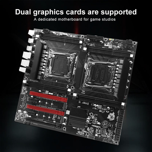 เมนบอร์ด X99 รองรับซีพียูคู่ LGA 2011-3 V3 DDR3 RECC M.2 NVME NGFF USB3.0 E-ATX เซิร์ฟเวอร์ เมนบอร์ด X99 รองรับซีพียูคู่ X99 LGA 2011-3 V3 - Product Image 2