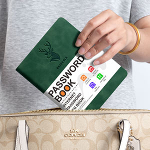 Блокнот-планировщик AMARUI из искусственной кожи с термопереплетом и магнитной застежкой, ежедневник, адресная книга, этикетки для писем, формат B5, 120 листов, офисный подарок - Product Image 5