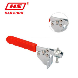 HS-21383 Serre-joint rapide horizontal réglable en acier galvanisé pour le travail du bois, marque Taiwan Good Hand, mesure métrique - Product Image 1