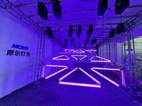 Décoration de noël DMX 512 rvb led 3D tube vertical pixel tube 360 degrés rgb LED DMX pixel tube