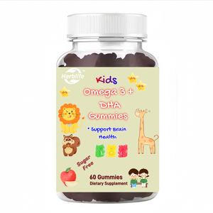עכשיו תוספי מזון חדש של אומגה-3 ו-dha gummies ילדים דוב-מסוגנן לבריאות המוח מעל 4 שנים - Product Image 1
