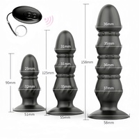 Plug anal vibrant en silicone télécommandé sans fil, stimulateur du point G, masseur de la prostate, auto-stimulation, dilatation anale, jouet sexuel pour adultes