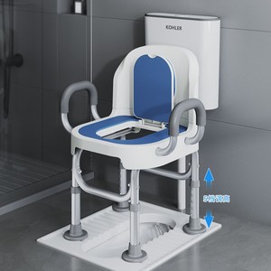 Silla de Inodoro Foster YC310 con Altura Ajustable para Personas Mayores y Pacientes, Uso en Interiores - Product Image 1