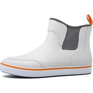 Bottes <span class=keywords><strong>de</strong></span> pont pour hommes, imperméables, chaussures <span class=keywords><strong>de</strong></span> pluie à la cheville, antidérapantes, en caoutchouc, bottes <span class=keywords><strong>de</strong></span> <span class=keywords><strong>pêche</strong></span> avec néoprène pour la navigation et le travail - Product Image 3