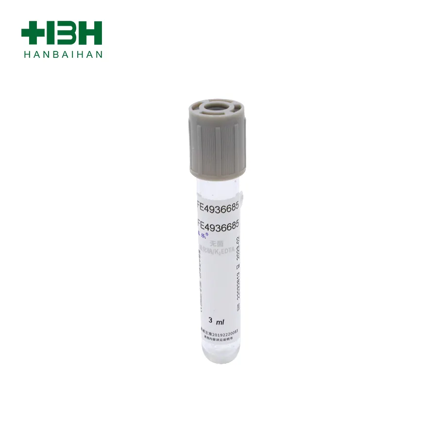 HBH Factory Direct Sale Glucose Disposable Medical Collect Tube with PP