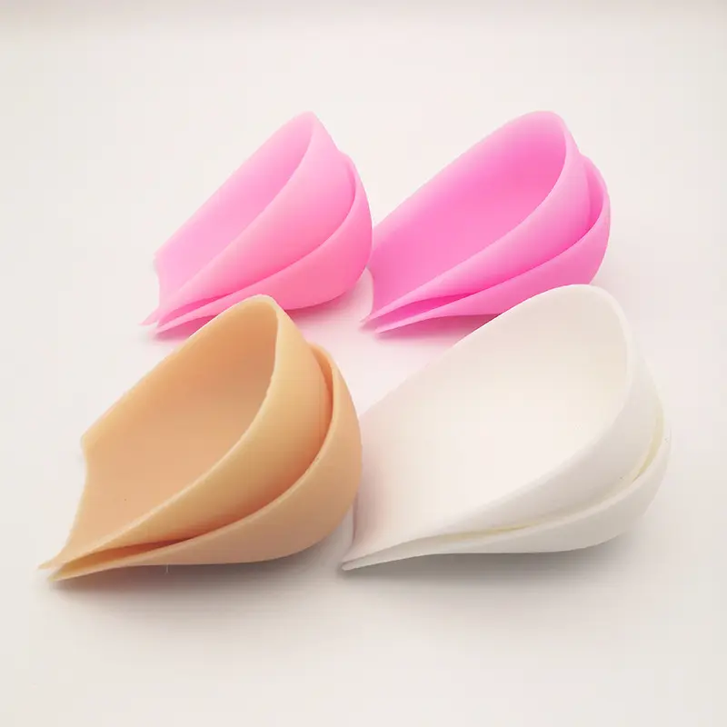Increase Height Insoles Men Women Cushion Pads Soft Stable Soles 2.5CM Lifting Silicone Gel Invisible Half Pads