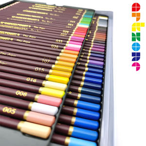 <span class=keywords><strong>Crayon</strong></span> Soluble dans l'eau, boîte en étain métallique, 12 48 72 120 couleurs, qualité supérieure, <span class=keywords><strong>prix</strong></span> d'usine, usine - Product Image 6