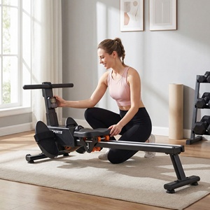 Máquina de <span class=keywords><strong>remo</strong></span> de nuevo diseño Equipo de gimnasio 1.7kgs Flywheel Fitness Máquina de <span class=keywords><strong>remo</strong></span> comercial - Product Image 4