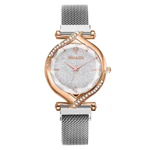 heiß begehrt großhandel günstige magnet armbanduhr mode klassisch luxus farben herz quarz damenuhren für damen