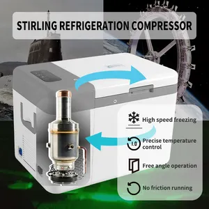 25L -86 Portable Ultra Low Temperature Medical Laboratory Sample Storage Transfer Stirling Freezer