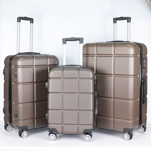 Good Price ABS&amp; ABS/PC 3 Pieces Set Luggage <strong>Bag</strong> <strong>Travel</strong> Trolley Luggage <strong>with</strong> Spinner <strong>Wheels</strong> - Product Image 5