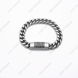 yunnique <b>Titanium</b> Steel <b>Chain</b> Bracelet Geometric Design Unisex Fashion Jewelry - Product Image 5