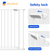 Escaliers Barrière pour bébé Animaux de compagnie Chien Clôture Certification Enfants Portes Rétractables En Gros Bébé Barrières Simple Usage Escalier Maison Porte