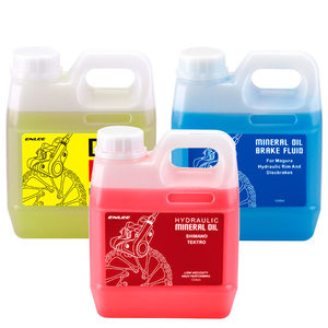 Líquido de <span class=keywords><strong>Frenos</strong></span> para Bicicleta ENLEE, <span class=keywords><strong>Aceite</strong></span> <span class=keywords><strong>Mineral</strong></span> para <span class=keywords><strong>Frenos</strong></span> de Disco, 1L en Envase Tipo Cubeta, DOT, Baja Viscosidad, Alto Rendimiento, <span class=keywords><strong>Aceite</strong></span> para <span class=keywords><strong>Frenos</strong></span> de Pistón - Product Image 1