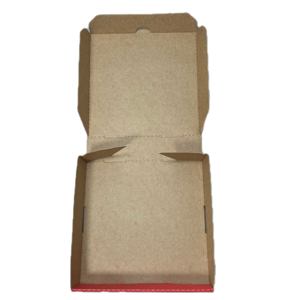 Paket gıda için özelleştirilebilir Logo isı yalıtım yağ koruma ile çevre dostu mat Kraft karton Pizza kutusu - Product Image 6