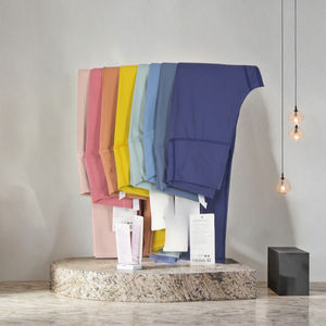 Hot Sale Women's Ribbed High Elastic Waist Yoga Leggings Spandex/Nylon Stretchy Breathable Workout Fitness Booty Tights Solid - Product Image 2