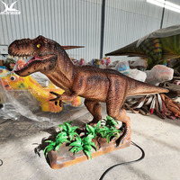 Fournisseur Chinois de Confiance : Modèle de T-Rex Animatronique Miniature de 2m pour Décoration de Parc à Thème Dinosaures – Dinosaure Réaliste