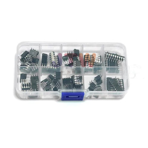 Lm324 Lm358 Lm386 Lm393 Ua741 Dip - Conjunto de chips IC de amplificador operacional y comparador para proyectos electrónicos - Product Image 4