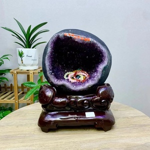 <span class=keywords><strong>Geode</strong></span> di Ametista Naturale di Alta Qualità all'Ingrosso, Cluster di Cristallo Curativo, Cattedrale di Ametista - Product Image 3