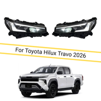 Nouveaux phares LED pour Toyota Hilux Travo 2026 Pickup, phare avant, signal dynamique, feux de jour DRL