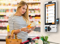 Restauration rapide Offre Spéciale kiosque de services de Windows de kiosques de paiement d'écran tactile de 32 pouces