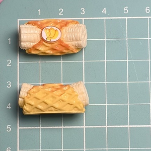 บ้านตุ๊กตา<span class=keywords><strong>จิ๋ว</strong></span>100ชิ้นของเล่นขนมปังอาหารเรซินเค้กขนาดเล็กของเล่นรูปอาหารรูปแบบการตกแต่งภูมิทัศน์สำหรับงานฝีมือแบบทำมือ - Product Image 6
