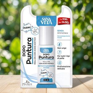 Desodorante en Barra Sanavita, Marca Italiana, 20 ml, Sin Amoníaco, Uso Corporal para Adultos, para Después de Picaduras de Insectos - Product Image 2