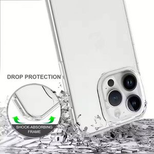 Coque de téléphone transparente ultra-claire en TPU souple, coque de protection antichoc pour iPhone 16 15 14 13 12 11, accessoires pour téléphone portable - Product Image 3