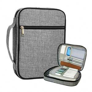 Échantillon gratuit, vente en gros, sac fourre-tout grand format, organisateur de livres, sac promotionnel, étui pour couverture de Bible - Product Image 1