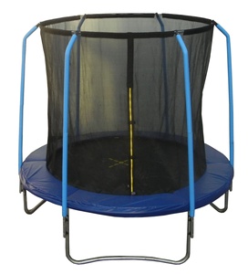 Vente en gros d'ensemble de clôture de sécurité pour trampoline rebondissant extérieur équipement de <span class=keywords><strong>fitness</strong></span> combiné PVC durable et accessoires complets - Product Image 1
