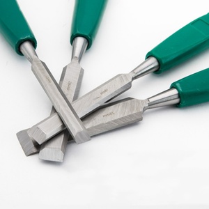 holzbearbeitung flachschaufel halbkreisförmiges ziesel flacher mund holzschlitz schlaggriff tischlers flaches ziesel - Product Image 2