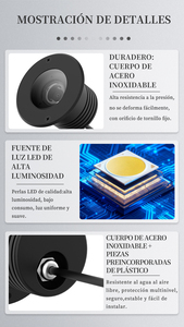 ไฟ LED ฝังพื้นประสิทธิภาพสูง INGROUND-50 ชิป LED RGB สำหรับตกแต่งพื้น IP67 DC12V ไฟฝังใต้ดิน ปรับแต่งได้ตามต้องการ (สั่งซื้อจำนวนมาก) - Product Image 5