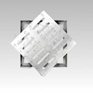 Conception moderne, couvercle de manhole en acier inoxydable 304 de haute qualité, renforcé avec des barres en acier à l'arrière pour une durabilité accrue - Product Image 1