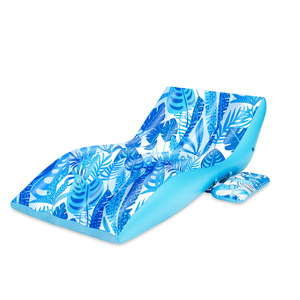 S-Shaped <b>Inflatable</b> <b>Pool</b> Lounger 175x95x55cm Floating Lounge <b>Chair</b> For Adults Beach Use - Product Image 2