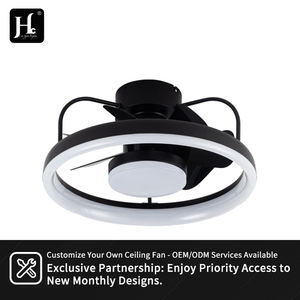 Ventilador de Techo Inteligente de Perfil Bajo con Luz LED Integrada, Control Remoto por Aplicación y 6 Velocidades de Viento, Incluye Luces - Product Image 5