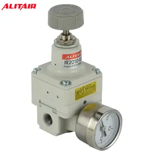 Válvula compressora de ar pneumática, alta qualidade, IR2010-02 ir series g1/4, regulador de precisão com regulador de pressão de ar