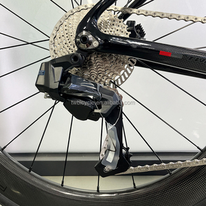 Vélo de route en fibre de carbone 8,8 kg, groupe électronique sans fil 24 vitesses Wheeltop, roues de 60 mm, cadre aérodynamique complet pour unisexe Cyclone-3rd - Product Image 2