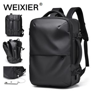 Thời Trang Mới Người Đàn Ông Đa Chức Năng Chống Trộm Đa Khoang Du Lịch Sử Dụng Giản Dị Thiết Kế Tối Giản Ba Lô Công Suất Cao - Product Image 1