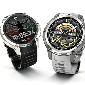 Smartwatch GPS Robusto con Mappa Offline, Impermeabile 5ATM, Fitness Tracker con <span class=keywords><strong>Sveglia</strong></span> e Monitoraggio della Frequenza Cardiaca Personalizzabile - Product Image 1