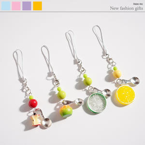Nuevos Colgantes para Teléfono Móvil de la Serie Frutas, Creativos, Divertidos y Lindos, con un Toque Femenino, Perfectos como Regalo para tu Mejor Amiga. - Product Image 5