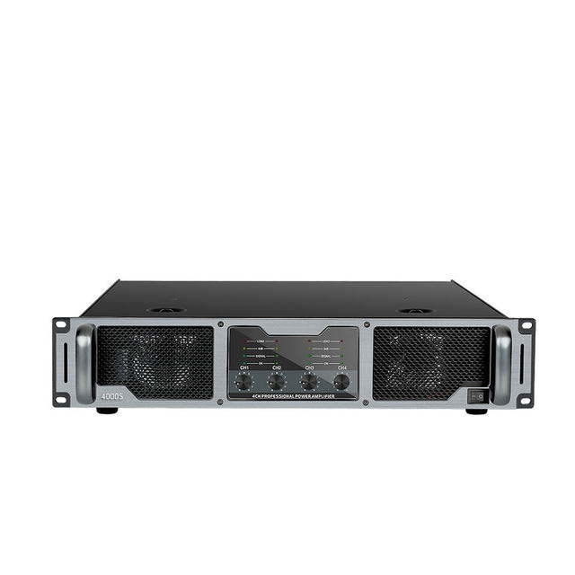 OEM 4000S 550W*4 Audio Power Amplifier 2U Professional High Power Amplifier for Conference Home Theater