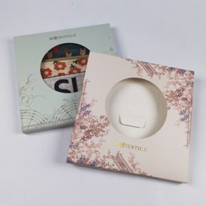 Sencai Mẫu Miễn Phí Tùy Chỉnh In Nhỏ Vòng Cổ Hộp Bao Bì Chiếc Khăn Phong Bì Với Cửa Sổ - Product Image 6