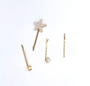 Pearl Hair Clips Alloy Metal Hairpins Korean Handmade Sweet <strong>Bobby</strong> <strong>Pins</strong> Women Hair Accessories Trendy Wholesale Gift - Product Image 3