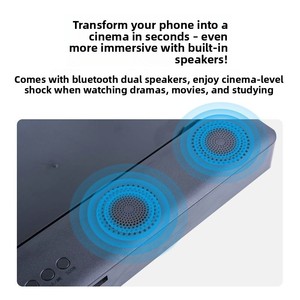 Loupe <span class=keywords><strong>d</strong></span>'<span class=keywords><strong>écran</strong></span> de téléphone Yling F12, support vidéo 3D <span class=keywords><strong>pour</strong></span> haut-parleur, lentille grossissante pliable <span class=keywords><strong>pour</strong></span> <span class=keywords><strong>tablette</strong></span>, haute <span class=keywords><strong>d</strong></span>éfinition, grand format en plastique - Product Image 2