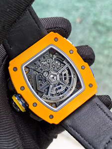 Reloj de Fibra de Carbono Amarillo de Lujo de Alta Gama Más Vendido 65-01 - Reloj Mecánico Automático para Negocios y Eventos Sociales - Product Image 5