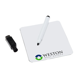 Bloc-notes magnétique personnalisé avec logo, 4 x 3 1/2 pouces, pour réfrigérateur, promotionnel, cadeau d'entreprise, notes adhésives - Product Image 3