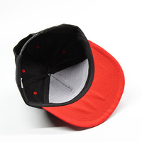 Gorra de Béisbol Snapback Plana de 5 Paneles, 100% Poliéster, Estilo Urbano, Deportiva, para Exteriores, con Logotipo Personalizado Bordado, Venta al Por Mayor